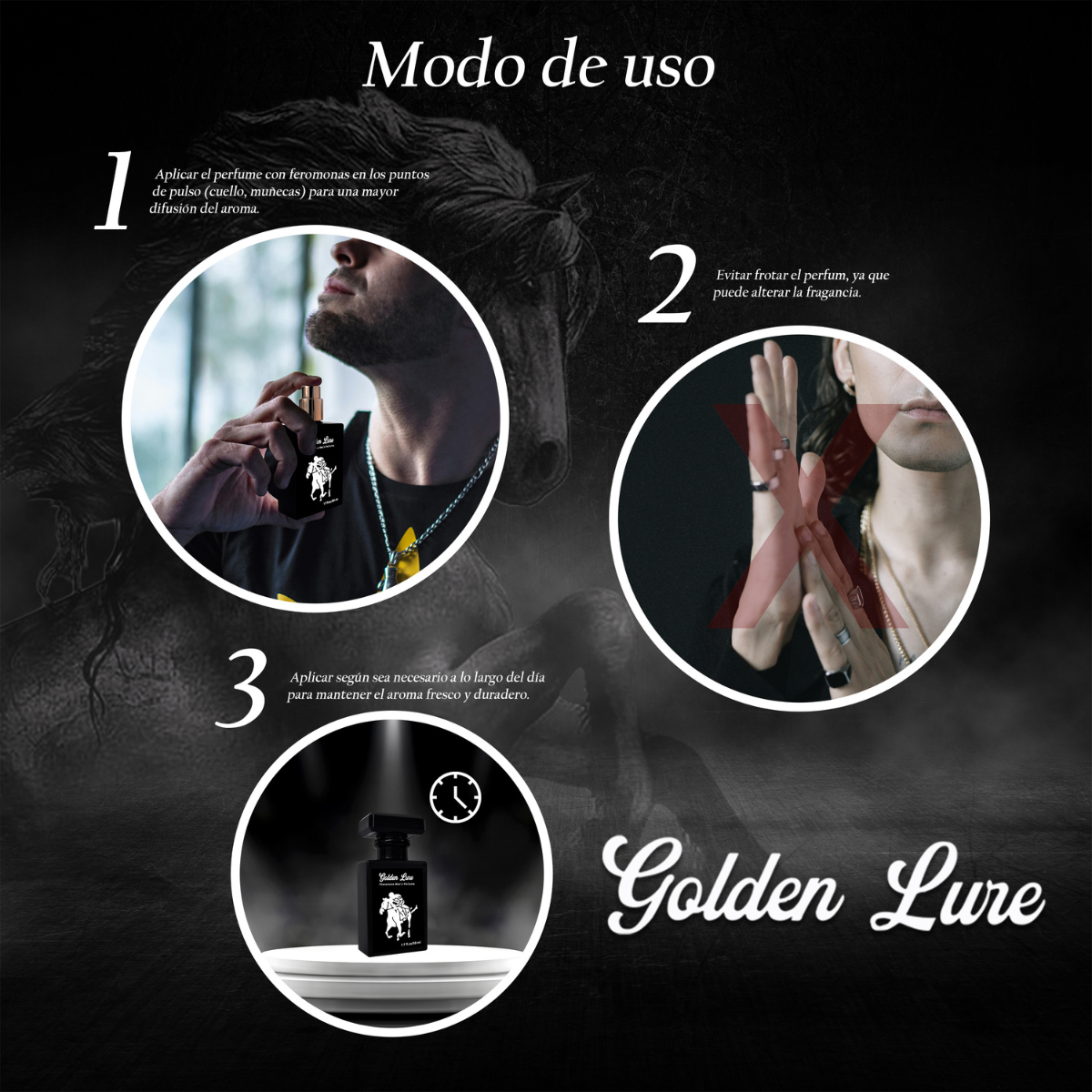 GOLDEN LURE 50 ml - DESPIERTA ATRACCIÓN Y CUMPLIDOS